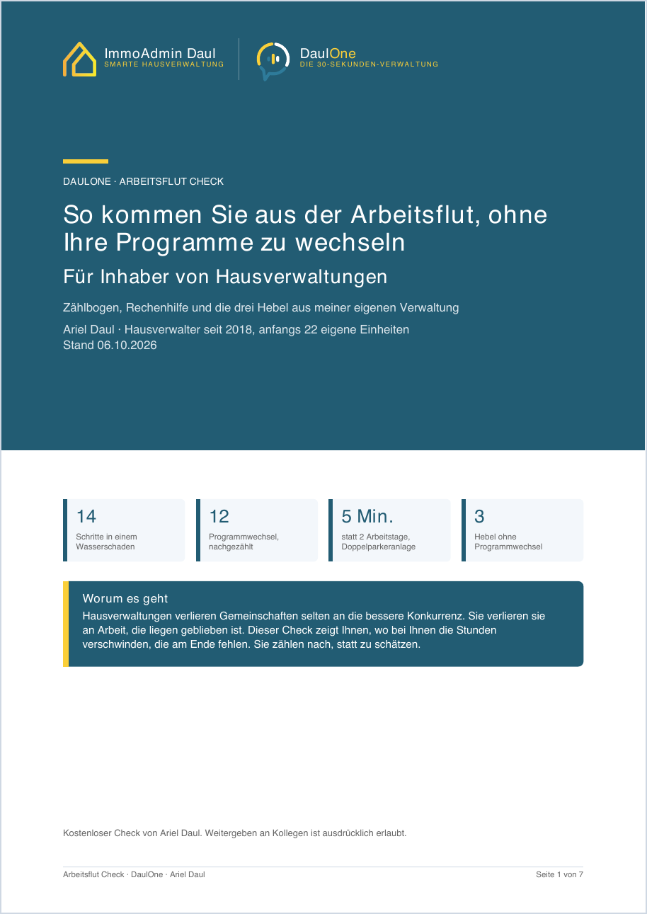 So kommen Sie aus der Arbeitsflut, ohne Ihre Programme zu wechseln