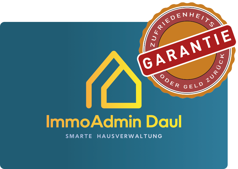 logo zufiedenheitsgarantie immoadmin